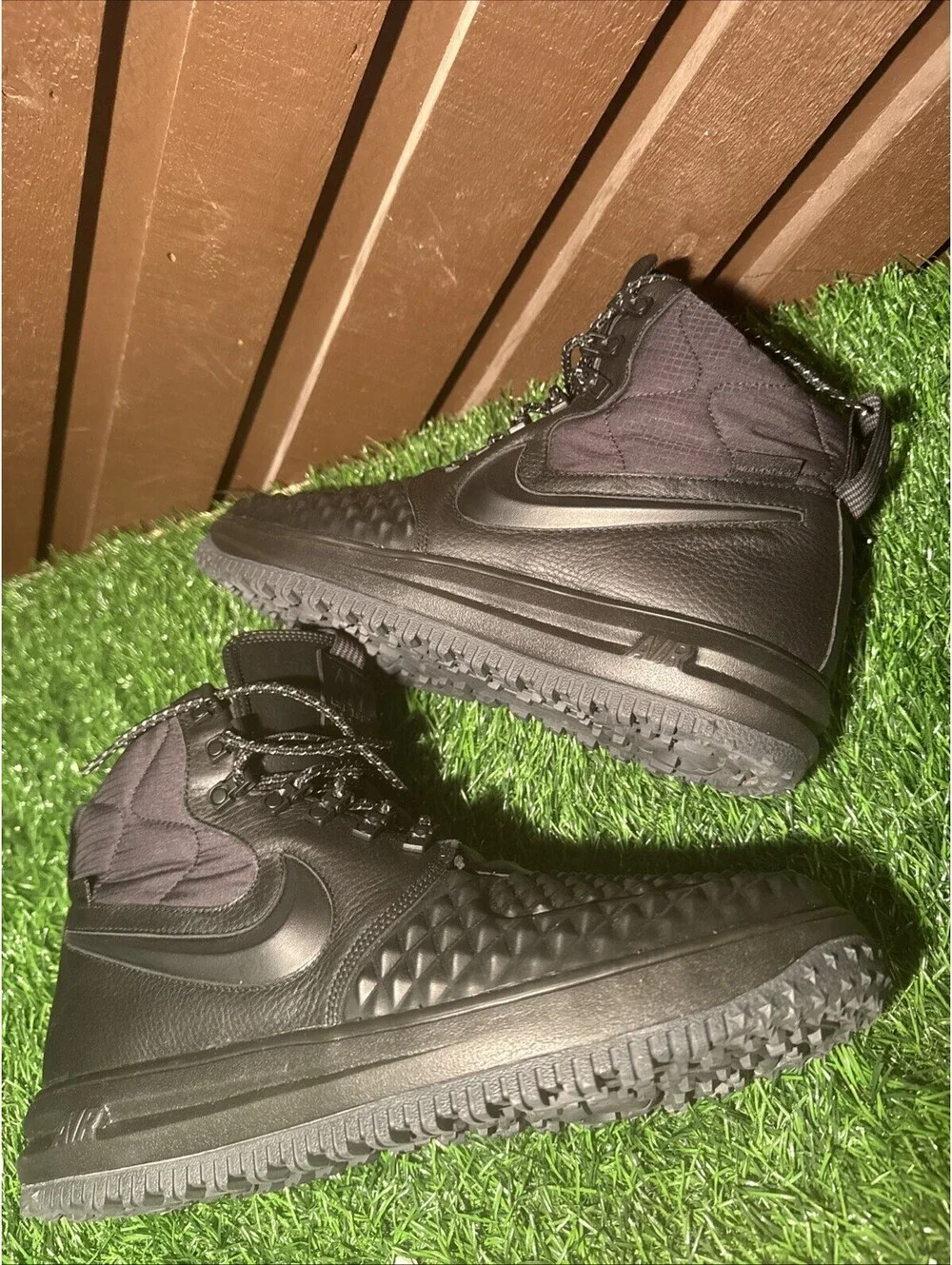 Size 12 - Nike Lunar Force 1 Duckboot 2017 Black VNDS OR DS?.? 916682-002